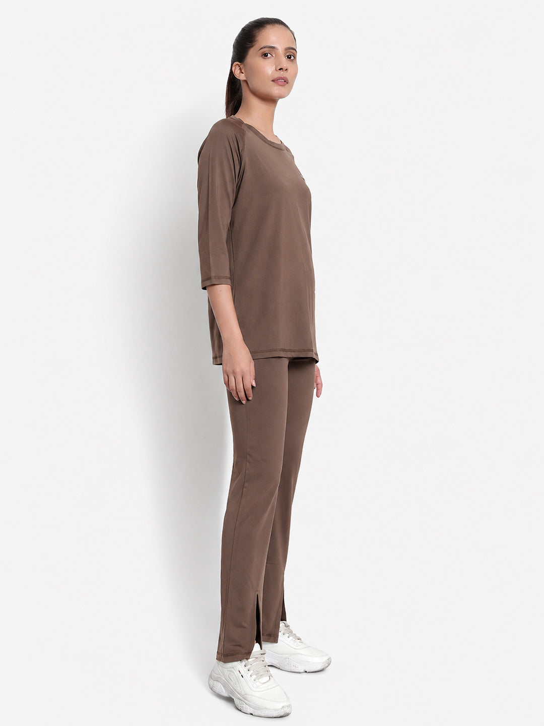 Ultra lite active slit pant & 3/4 Top